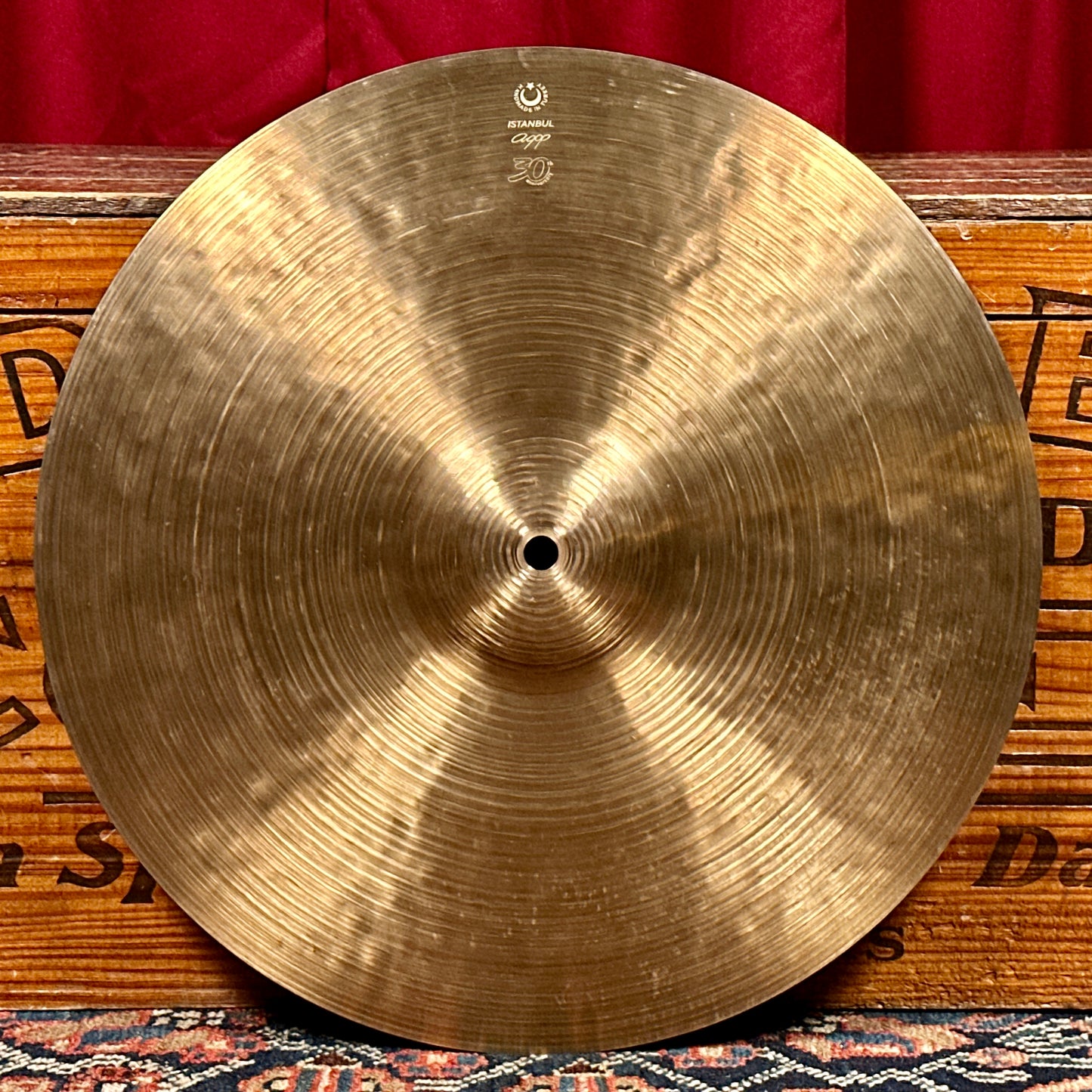 15" Istanbul Agop 30th Anniversary Hi-Hat Cymbal Pair 908g/1078g *Video Demo*