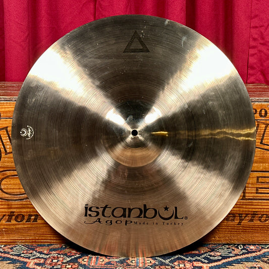 20" Istanbul Agop Xist Natural Crash Cymbal 1822g *Video Demo*