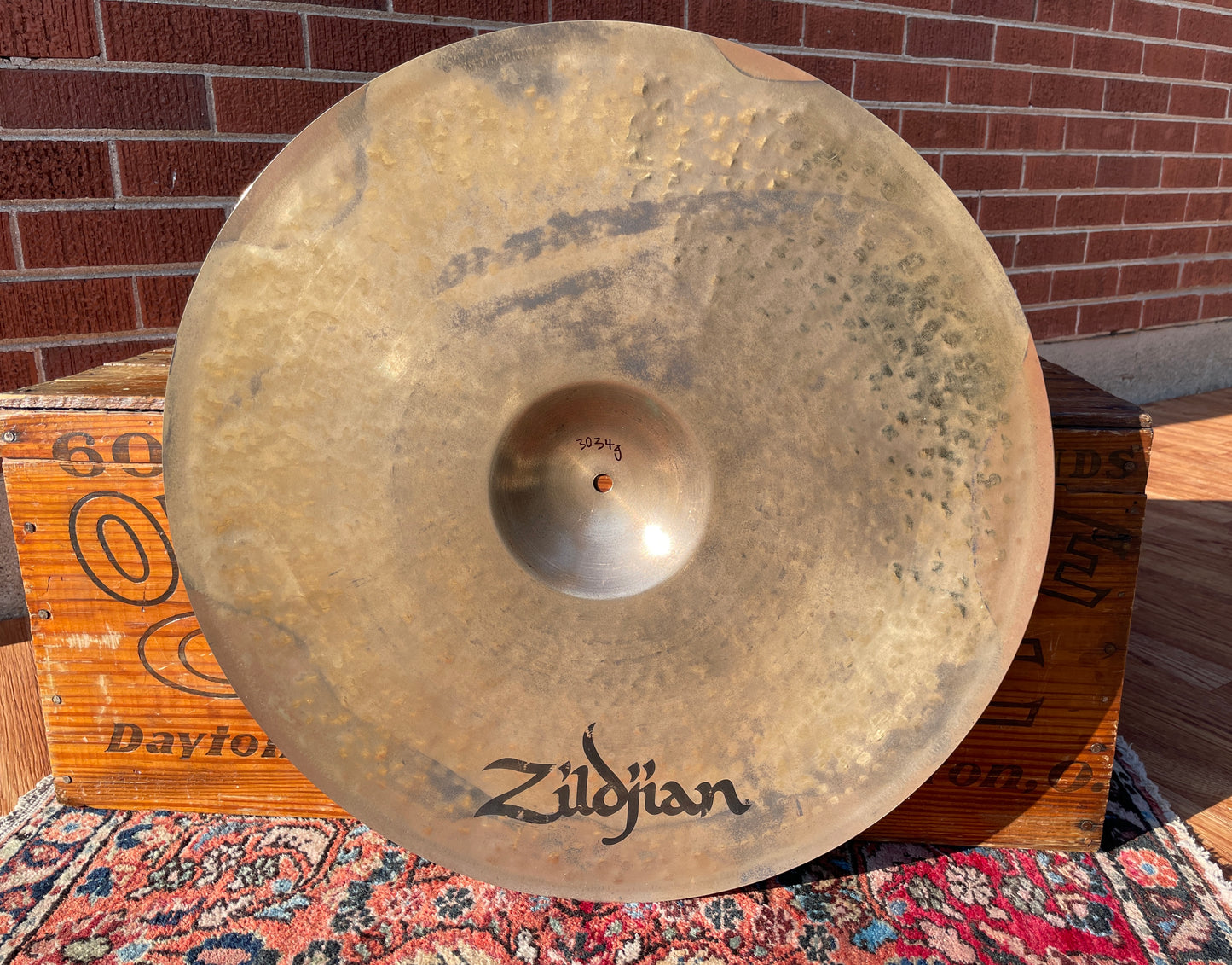 22" Zildjian K Custom Medium Ride Cymbal 3034g *Video Demo*