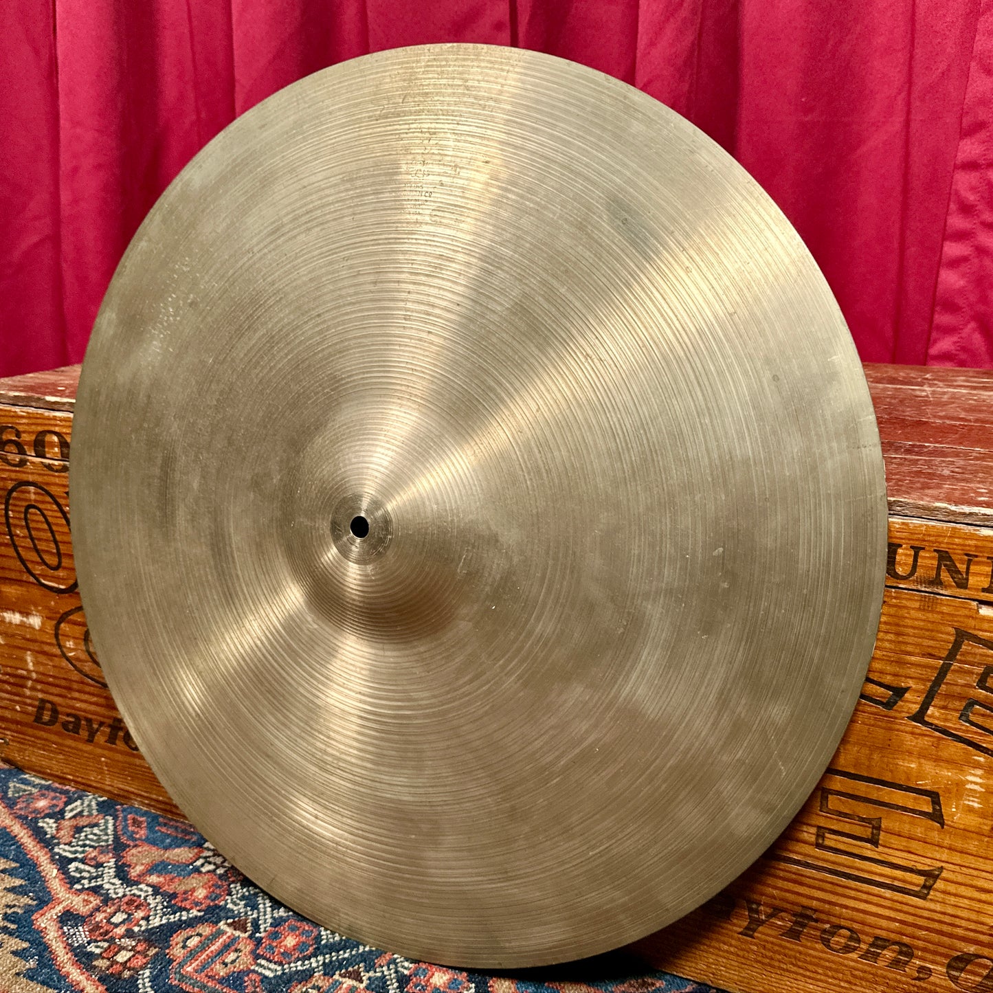 22" Zildjian A 1960s Ride Cymbal 3434g *Video*