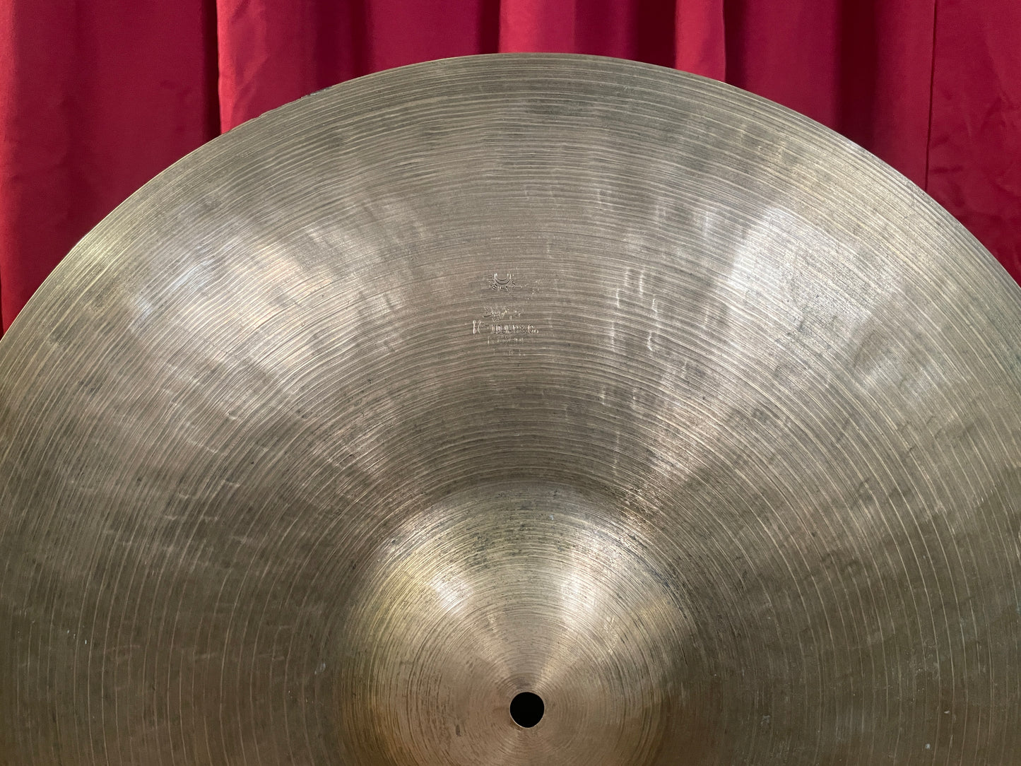 Vintage 20" K. Zildjian Istanbul Ride Cymbal 2796g *Video Demo*