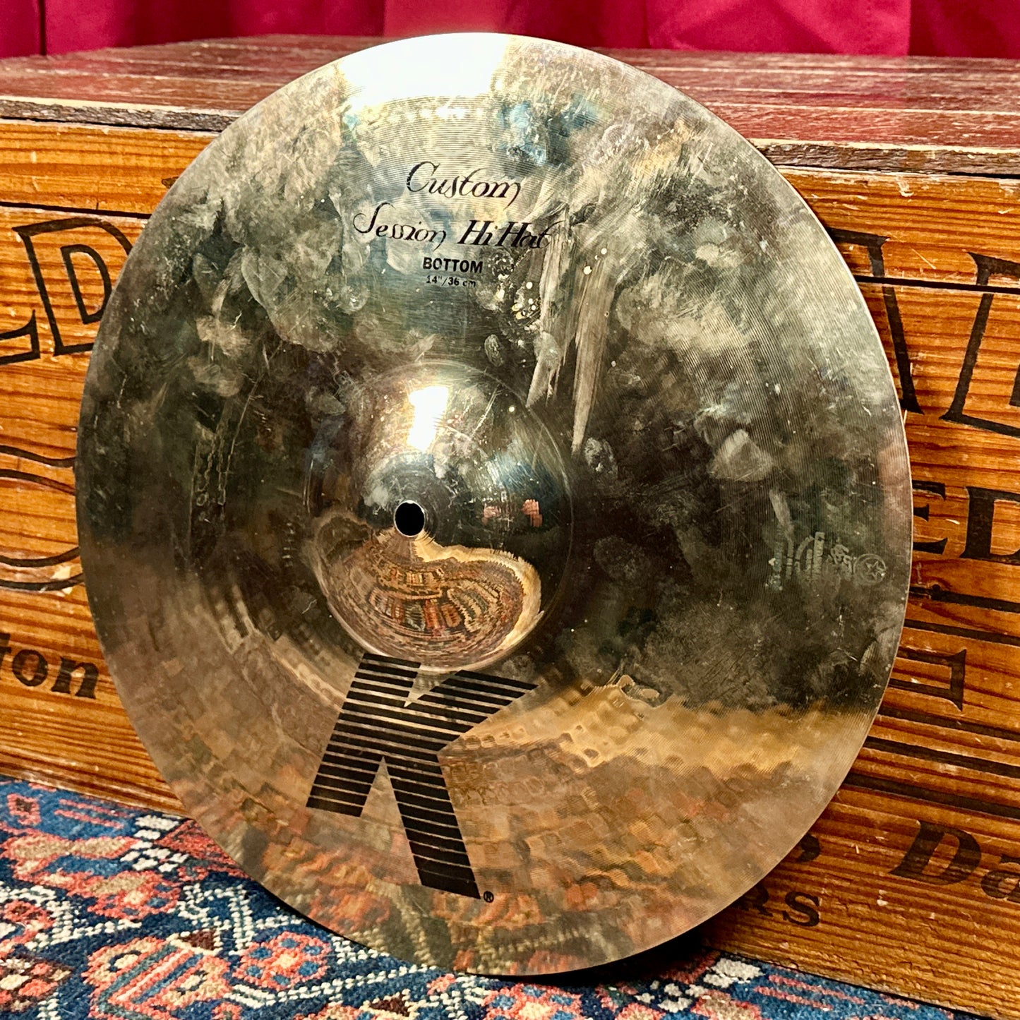 14" Zildjian K Custom Session Hi-Hat Cymbal Pair 1124g/1006g *Video Demo*