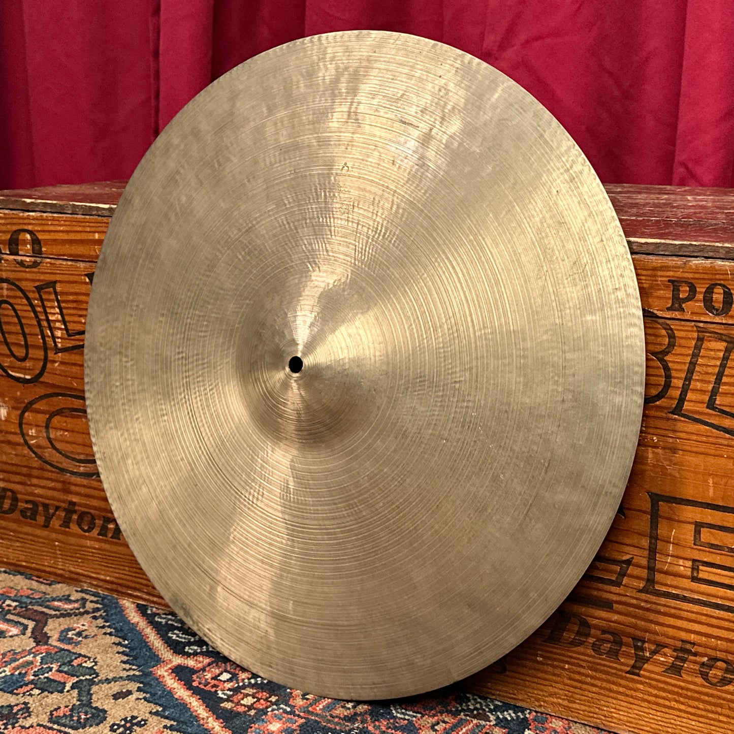 18" K Zildjian Istanbul 1950s Intermediate Stamp Crash Ride Cymbal 1552g *Video Demo*