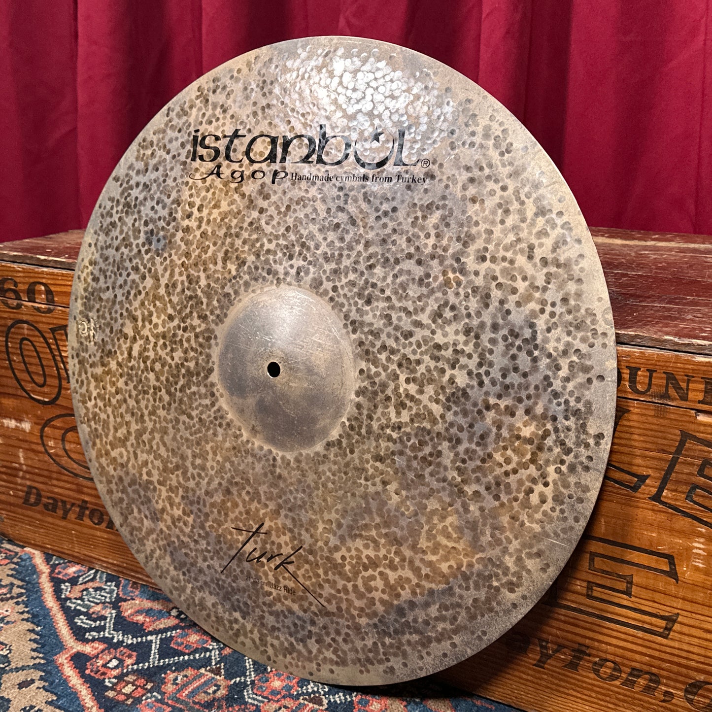 21" Istanbul Agop Turk Jazz Ride Cymbal 2084g *Video Demo*