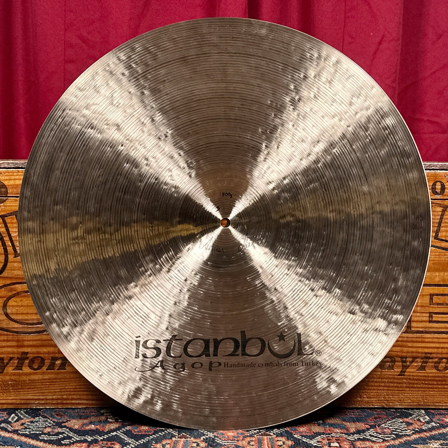 20" Istanbul Agop Traditional Jazz Ride Cymbal 1800g *Video Demo*