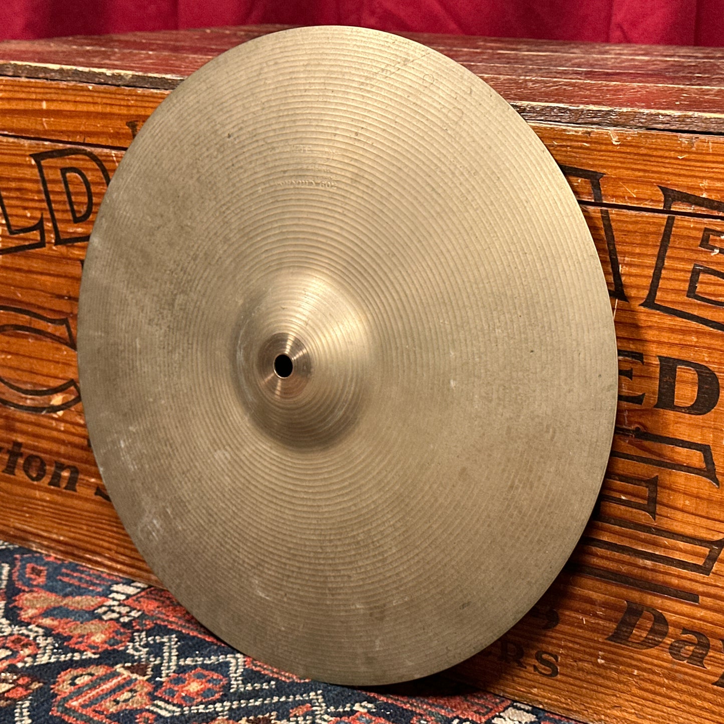 14" Paiste Formula 602 Pre-Serial 1960s Hi-Hat Cymbal Pair 784g/882g *Video Demo*