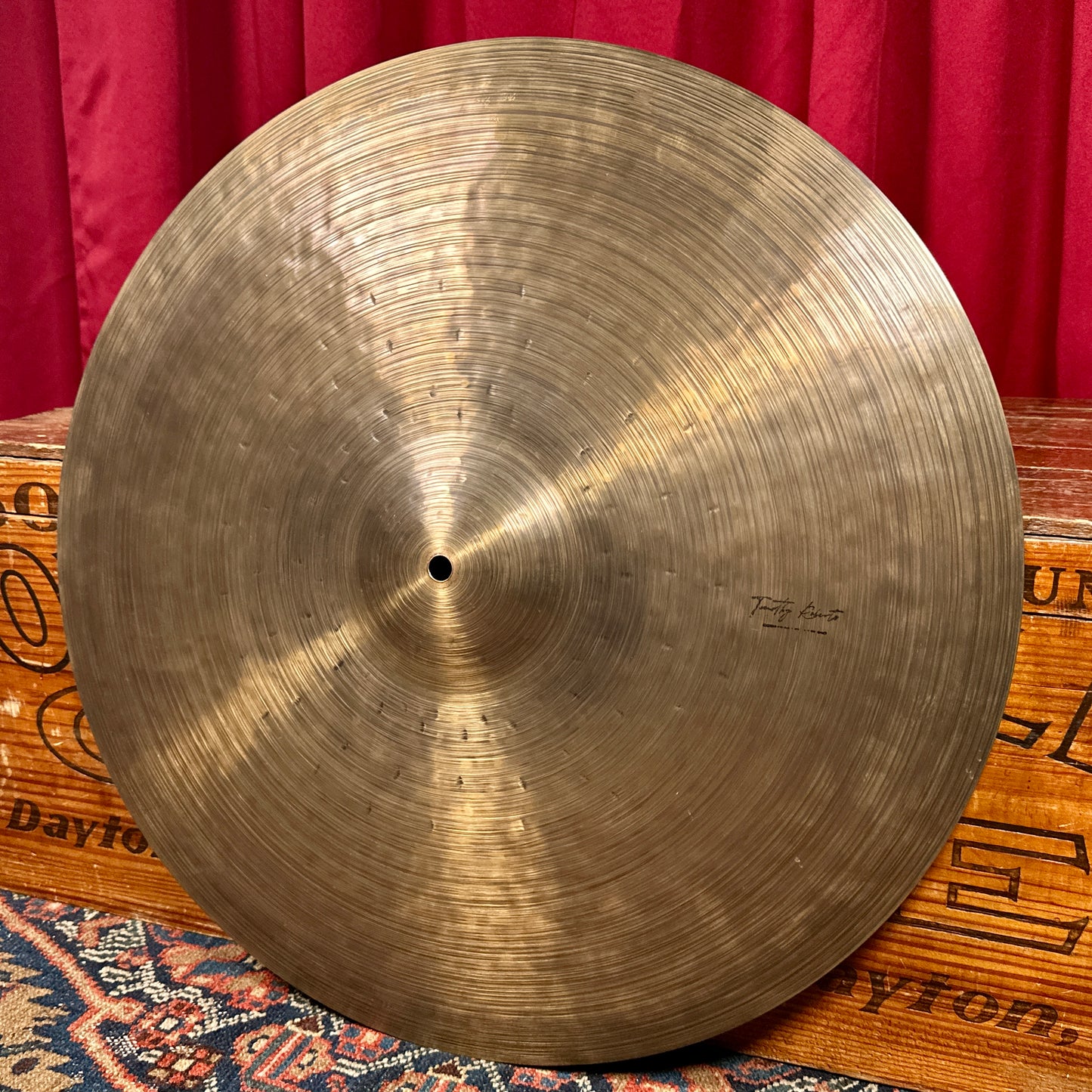 22" Timothy Roberts Tributary Ride Cymbal 2473g *Video Demo*