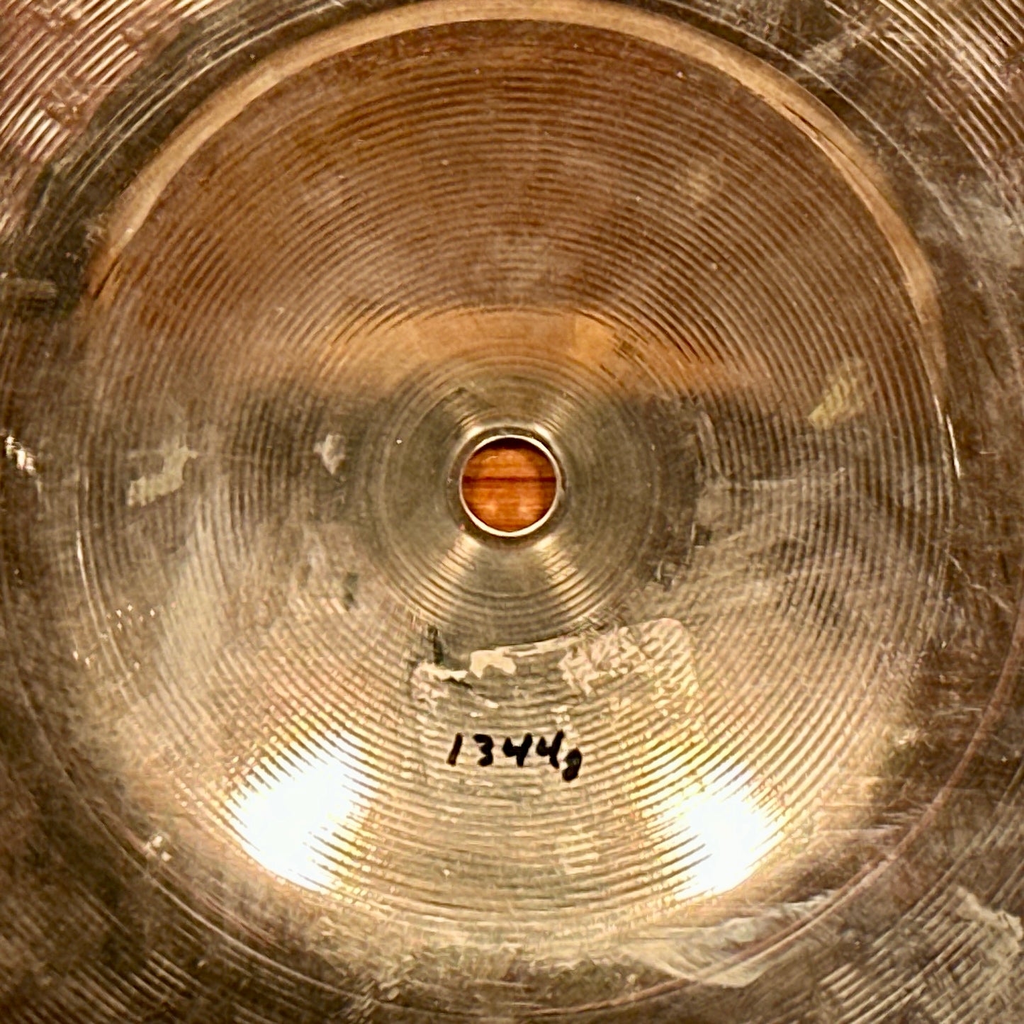 18" Zildjian K Custom Fast Crash Cymbal 1344g CRACKED *Video Demo*