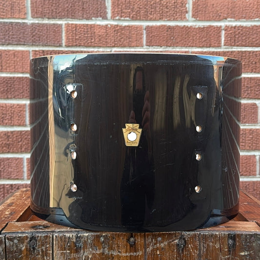 1960s Ludwig 9x13 Pre-Serial Super Classic Tom Drum Shell Black