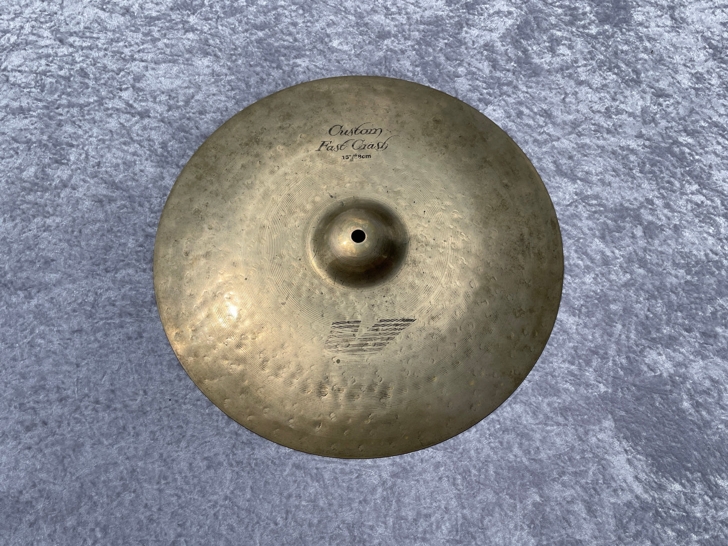 15" Zildjian K Custom Fast Crash Cymbal 928g