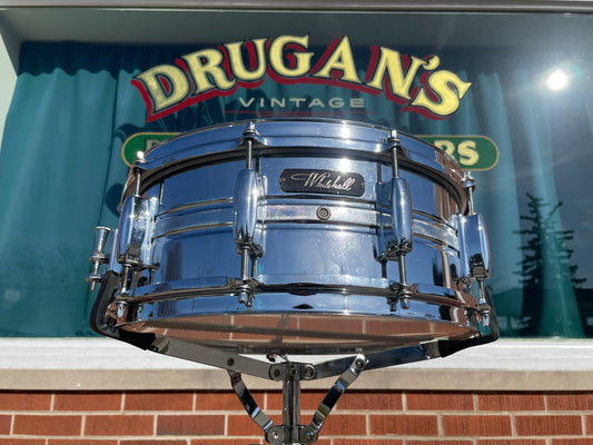 1960s Whitehall 5.5x14 Steel Snare Drum 10 Lug Made in Japan MIJ Pearl