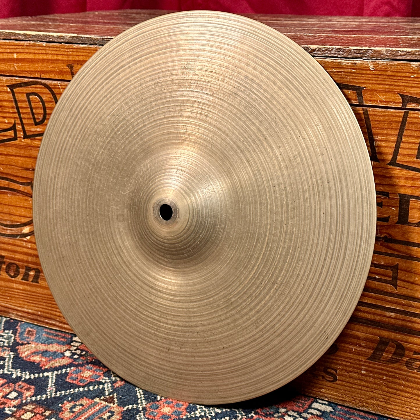 14" Zildjian A 1960 / 1970s Hi-Hat Cymbal Pair 840g/890g *Video Demo*
