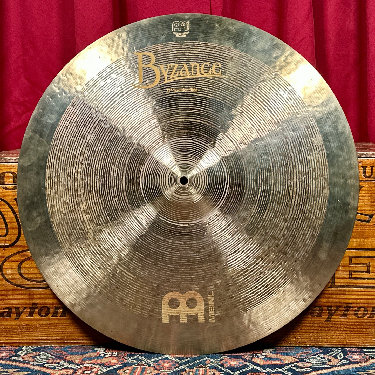22" Meinl Byzance Jazz Tradition Ride Cymbal 2620g