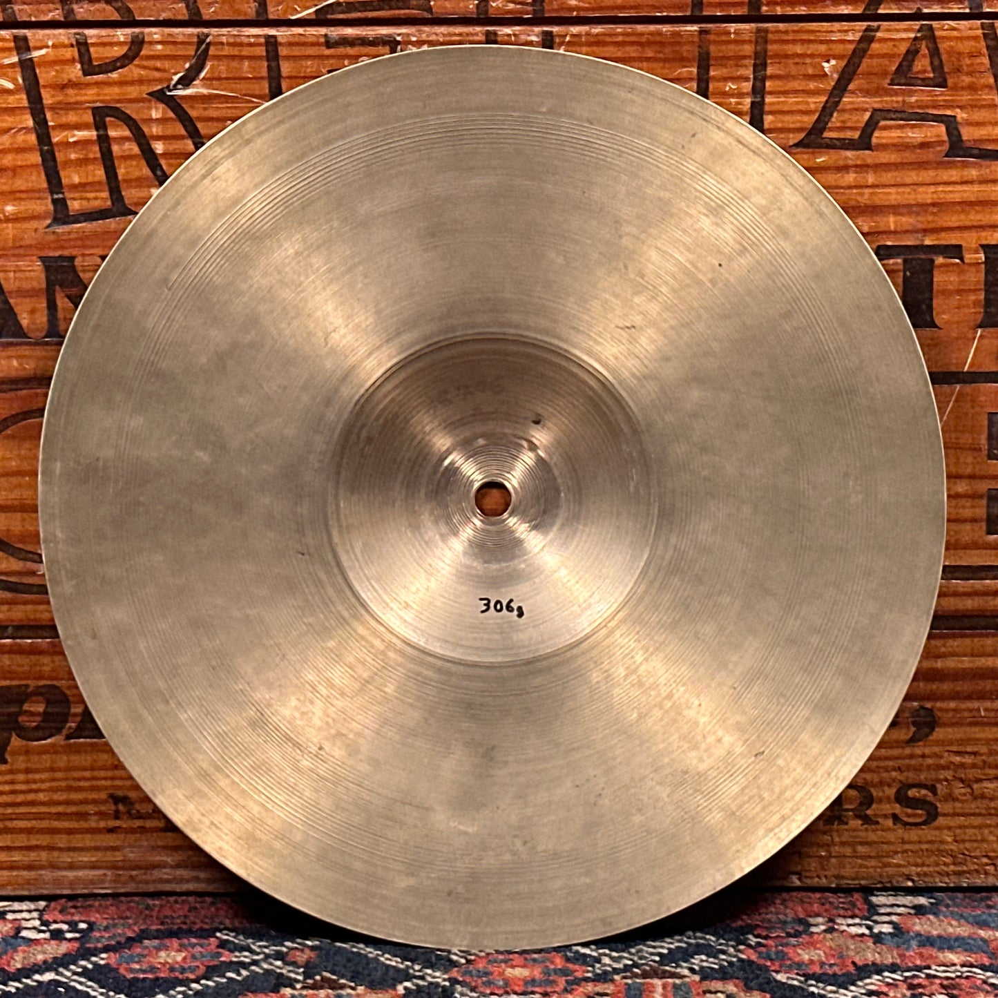 11" Zildjian A 1940s 1st / 2nd / Pre-Trans Stamp Splash Cymbal 306g *Video Demo*