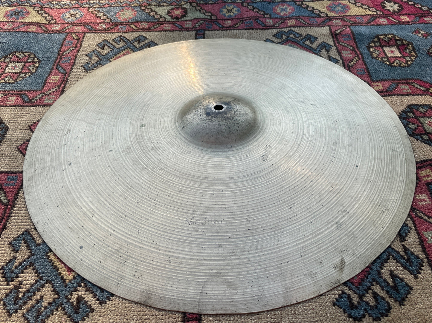 20" Tosco 1970s Ajaha Medium Ride Cymbal 1962g Made In Italy Pre-UFIP *Video Demo*