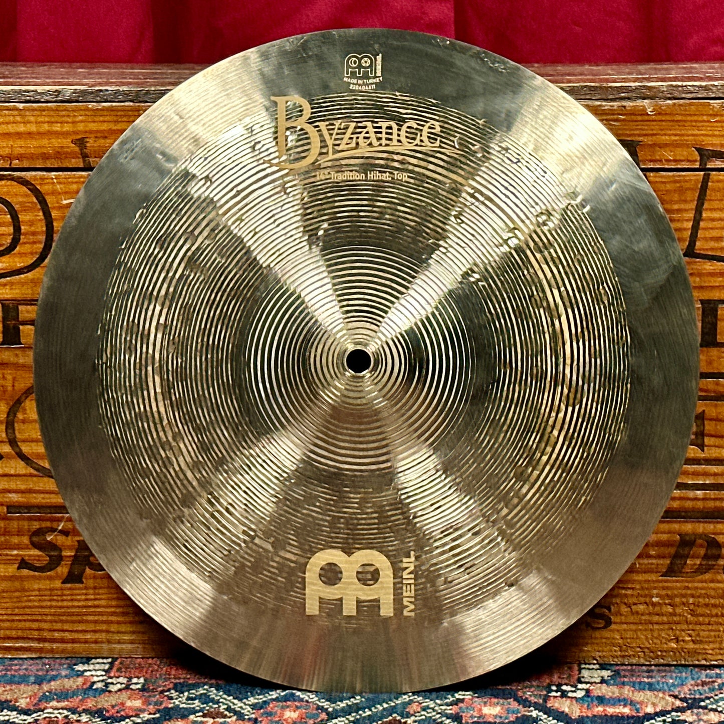14" Meinl Byzance Jazz Tradition Hi-Hat Cymbal Pair 880g/1008g * Video*