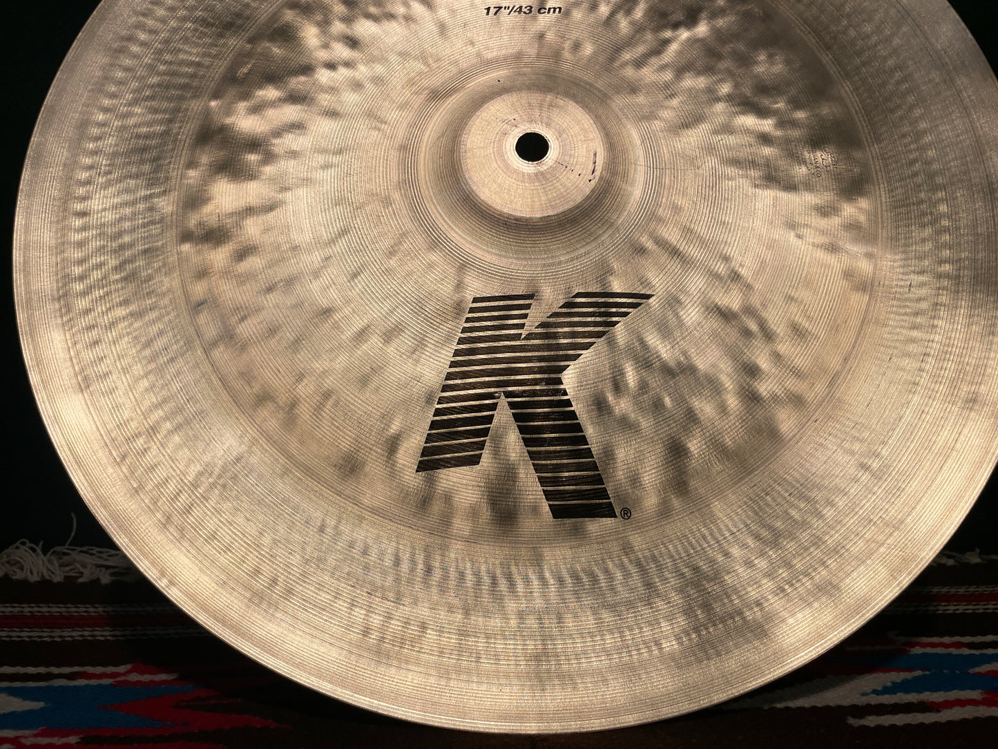 17" Zildjian K China Cymbal 1132g