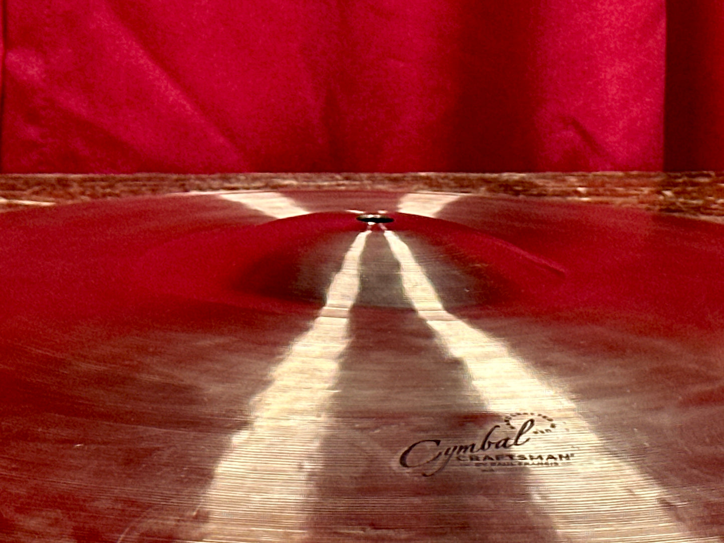 20" Cymbal Craftsman Dark Vintage Complex Dry Style Shallow Bell Ride Cymbal 1904g *Video Demo*