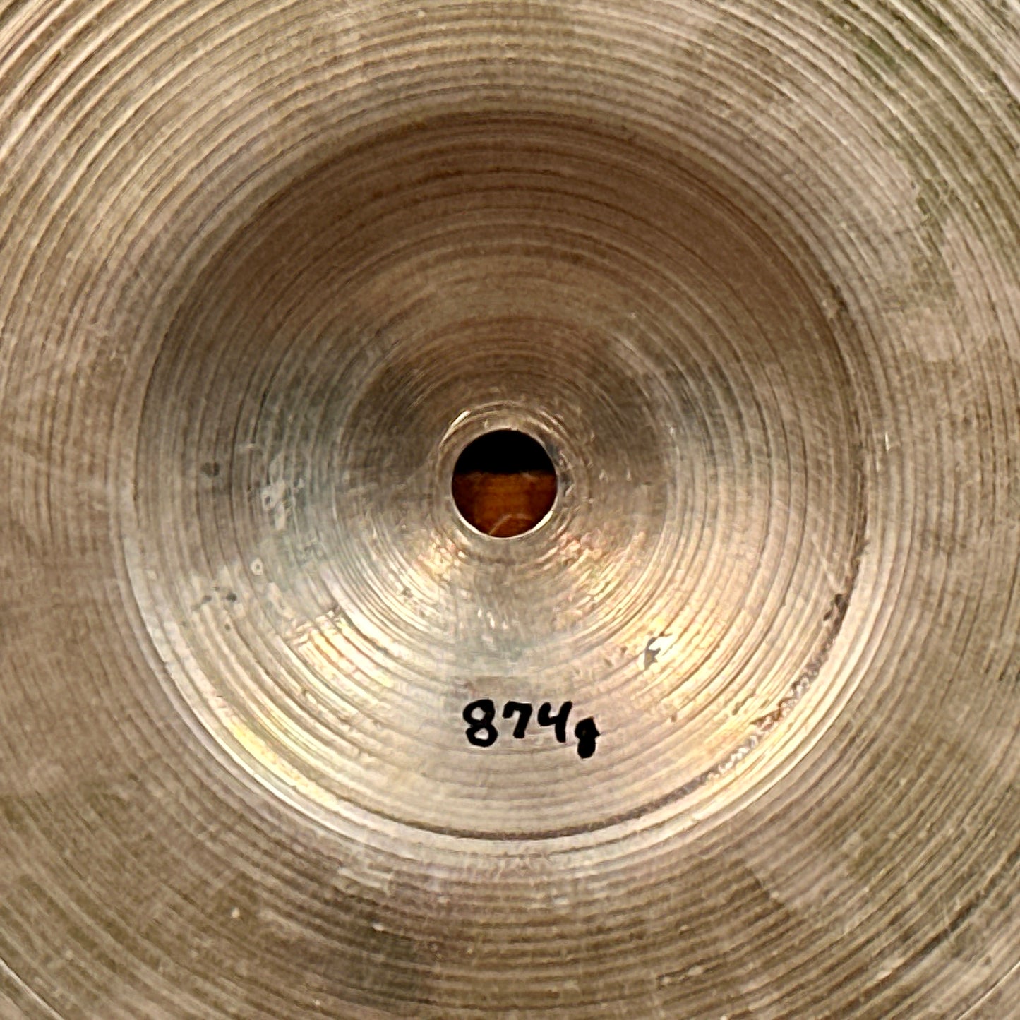 15" Zildjian A 1940s-50s Trans Stamp/Small Stamp Hi-Hat Cymbal Pair 874g/910g *Video Demo*