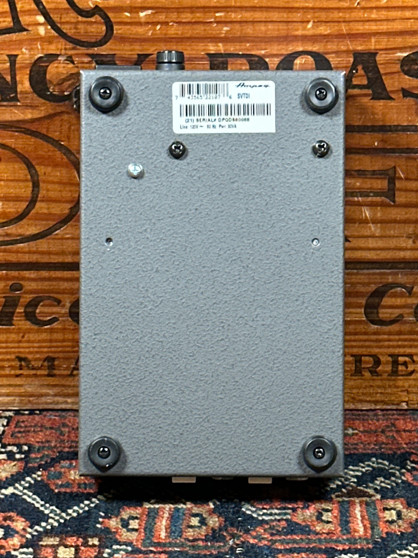 Ampeg SVT-DI Vacuum Tube Direct Injection Box w/ Case