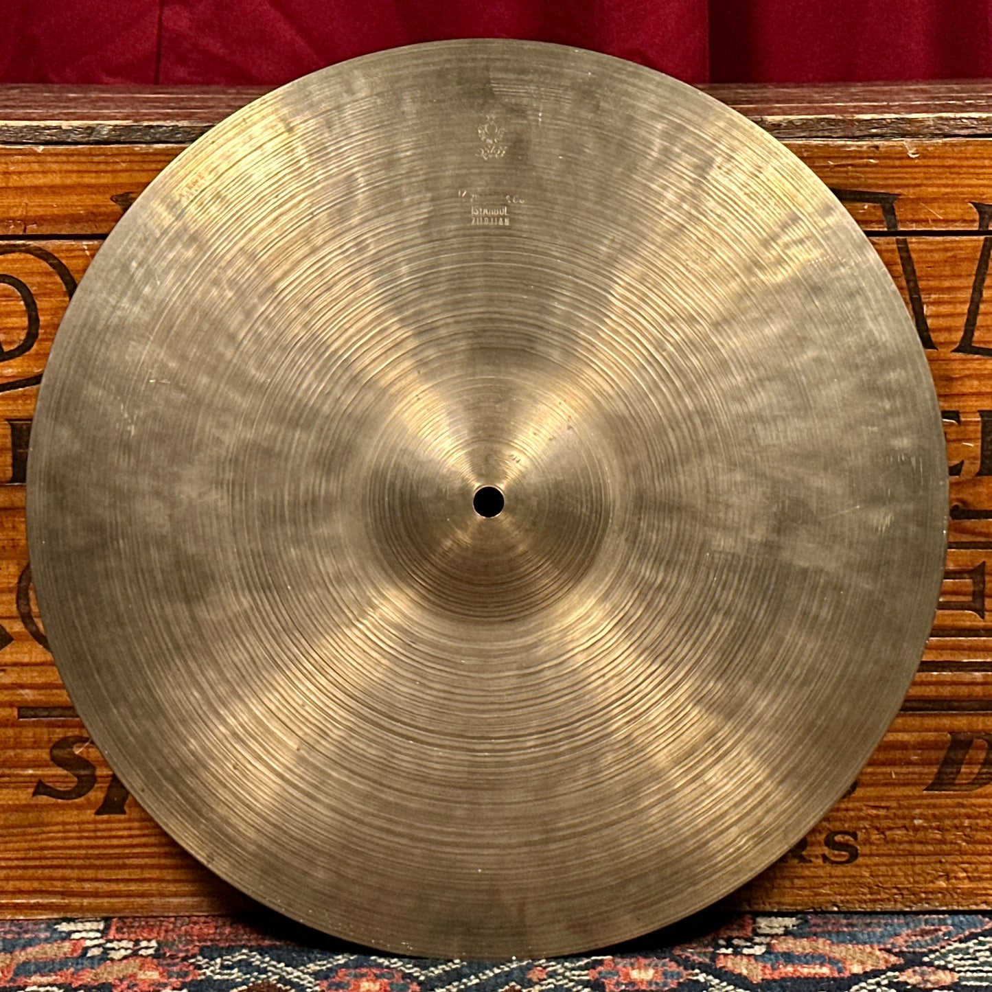 14" K Zildjian Istanbul 1960s-1970s New Stamp Hi-Hat Cymbal Pair 768g/934g *Video Demo*