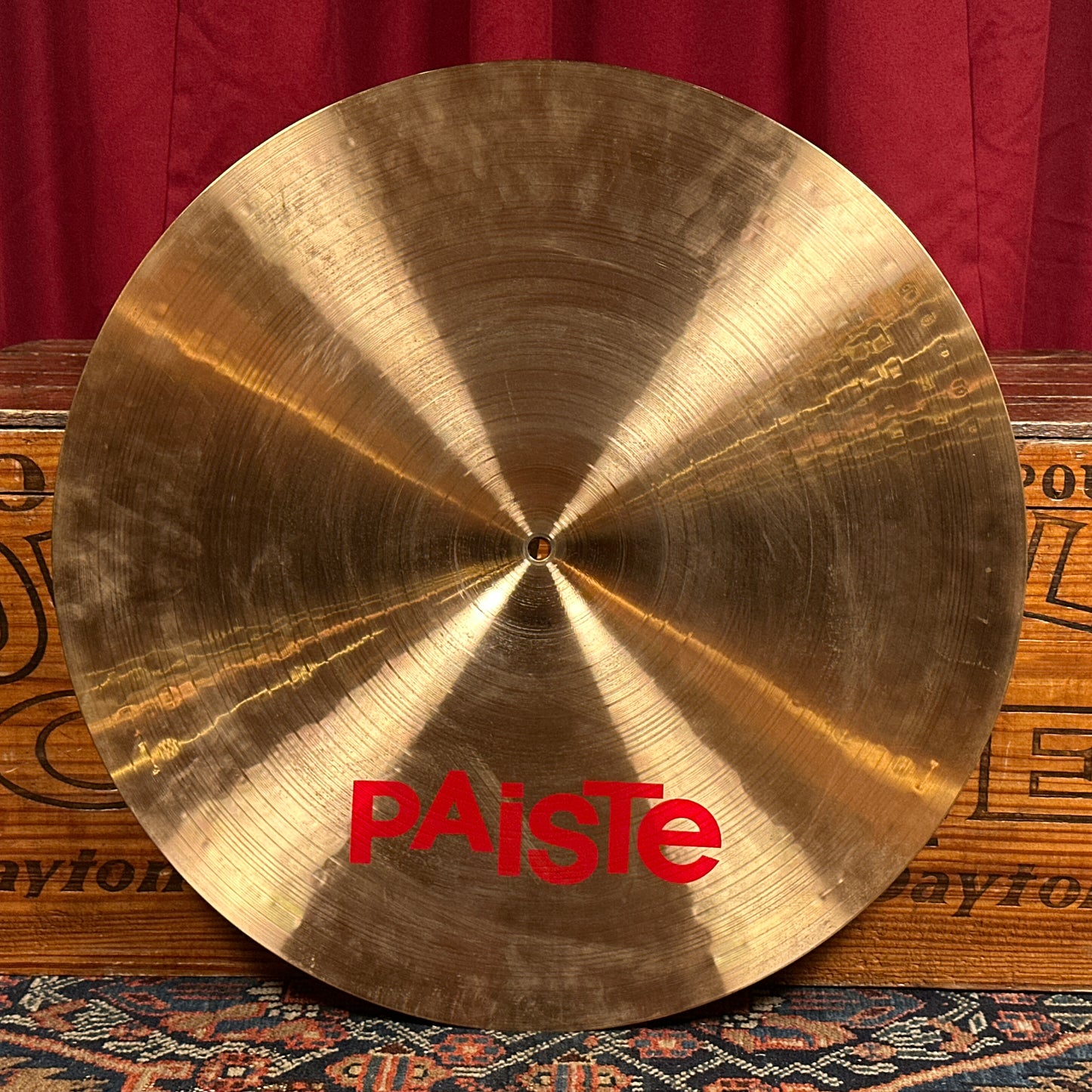 20" Paiste 1984 2002 Ride Cymbal 2434g *Video Demo*