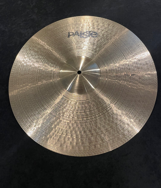 20" Paiste Prototype Ride Cymbal 2462g *Video Demo*
