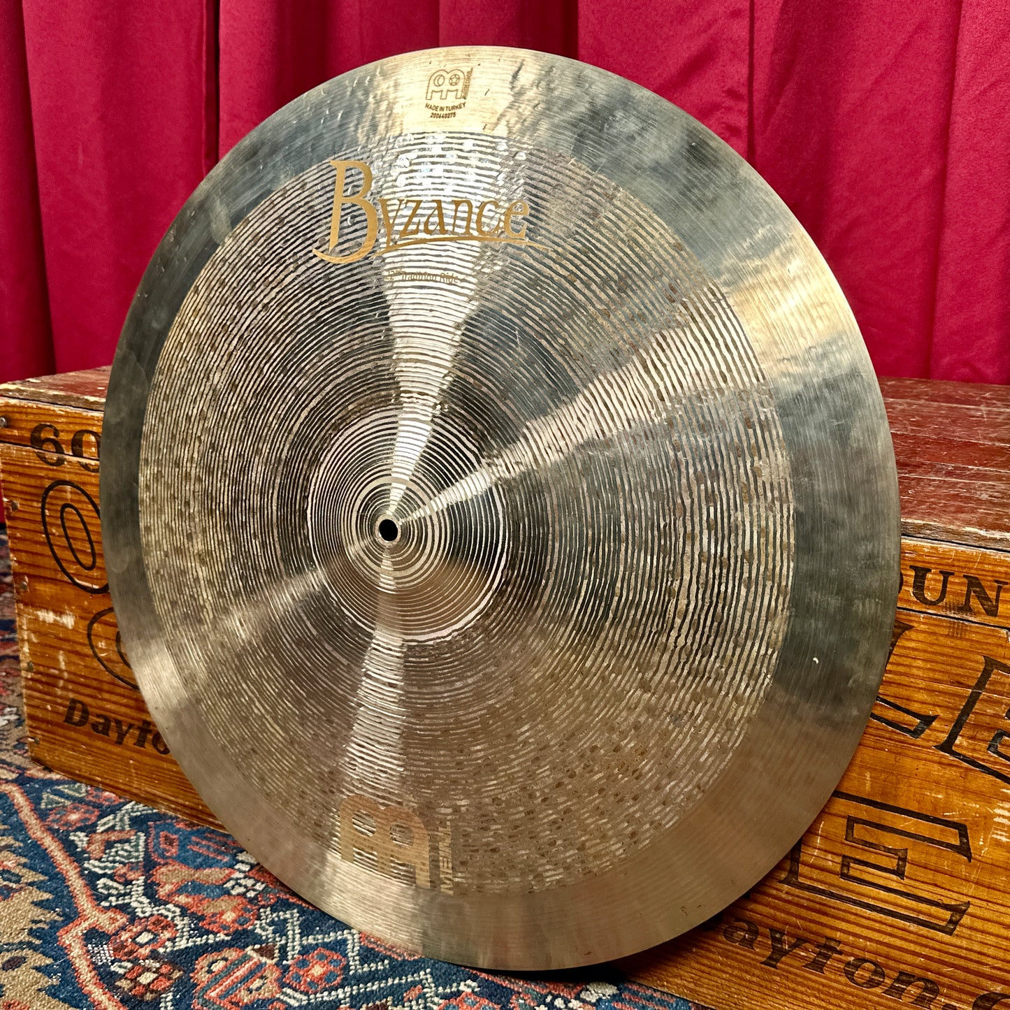 22" Meinl Byzance Jazz Tradition Ride Cymbal 2620g