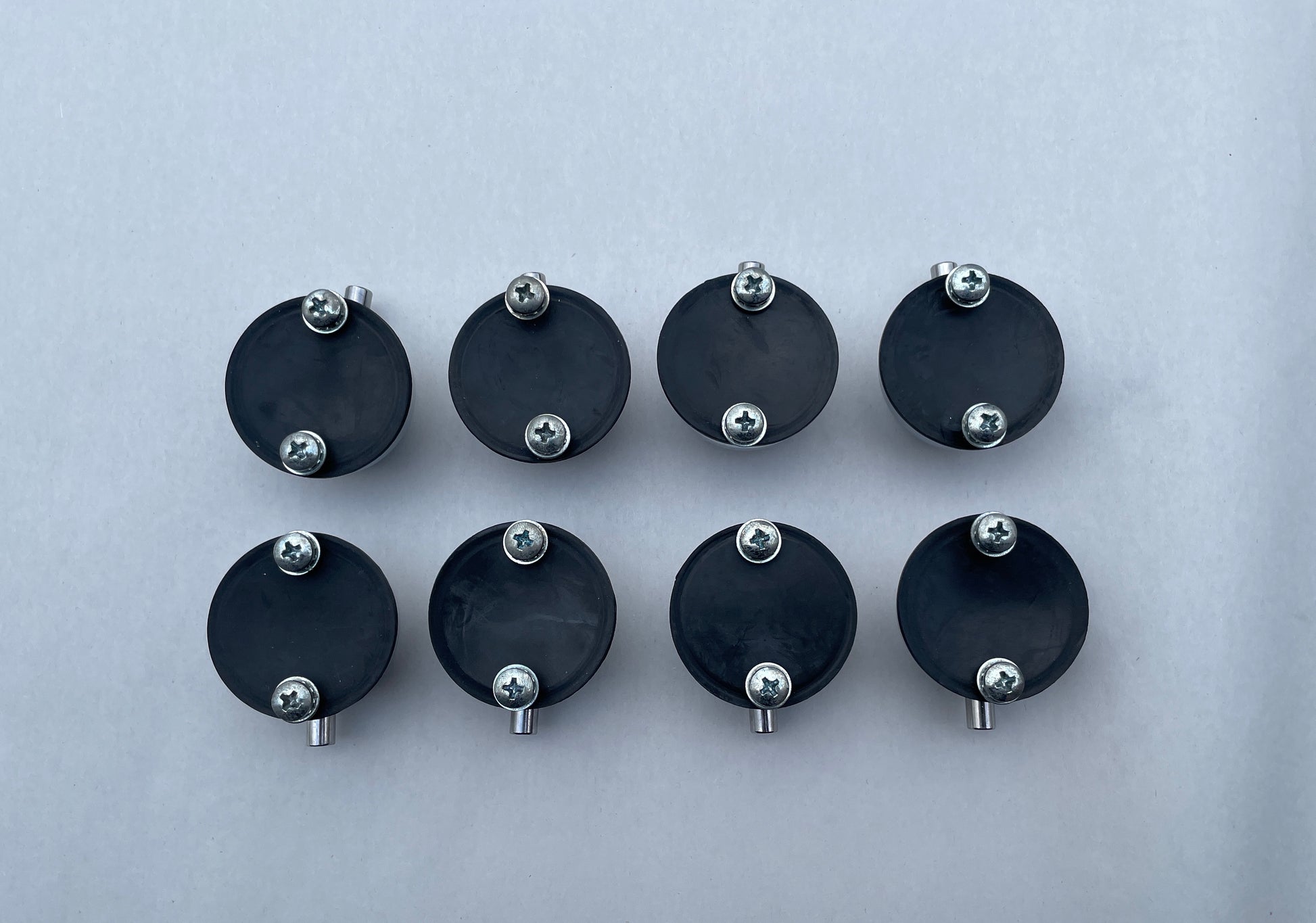 DW Chrome Single End Turret Lugs w/ Screws and TP30 Inserts Set of 8 ...
