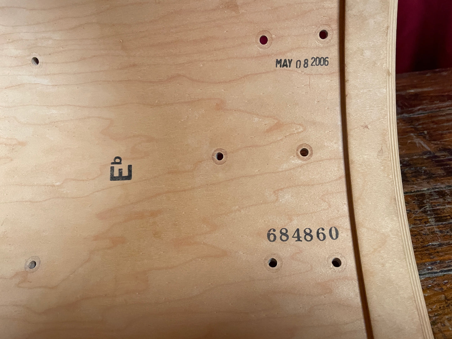 2006 DW Collector's Series 12x14 Tom Drum Shell Only Silver Sparkle Drum Workshop