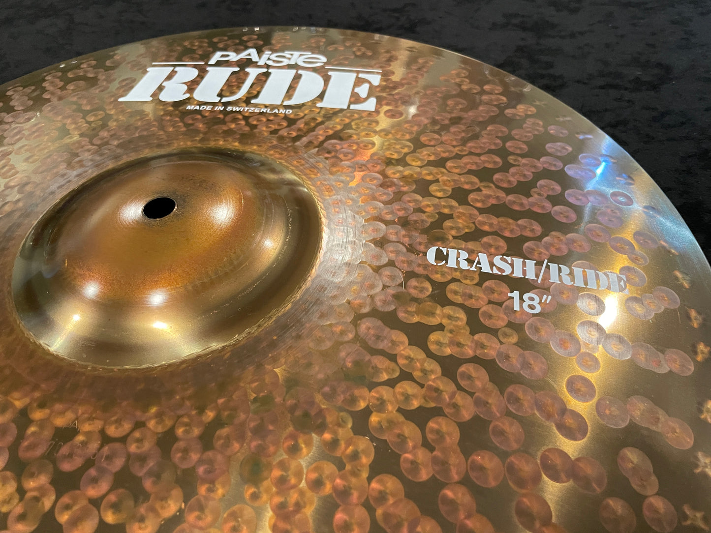 18" Paiste Rude Crash Ride Cymbal 1746g