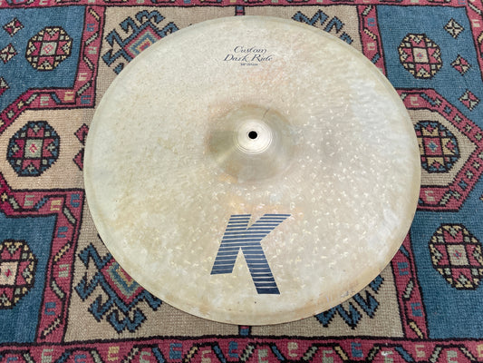 20" Zildjian K Custom Dark Ride Cymbal 2262g