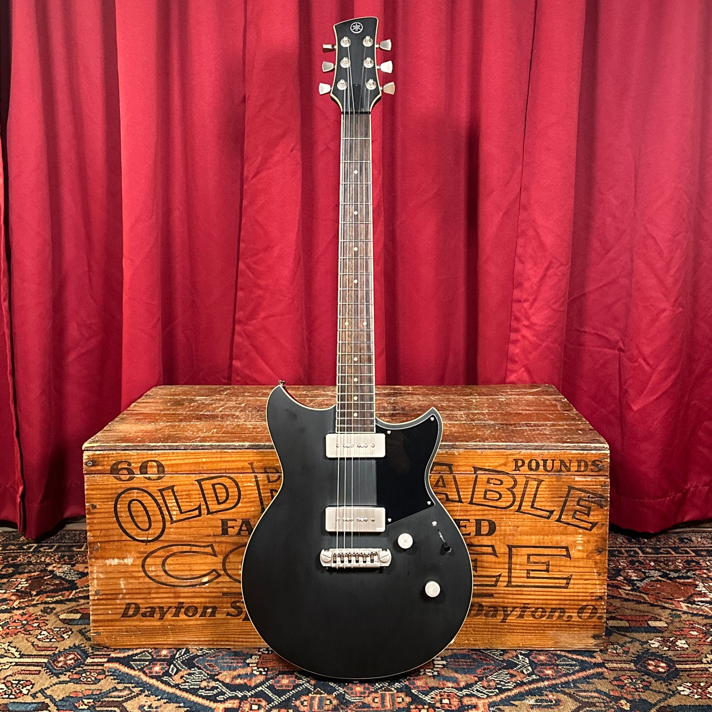 Yamaha RS502 RevStar Electric Guitar Shop Black w/ Original Gig Bag