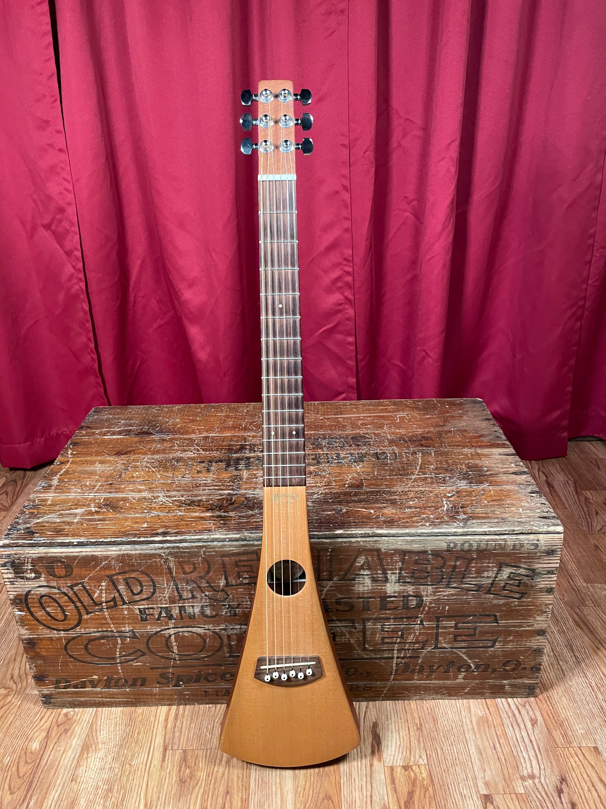 backpacking mini guitar Martin Backpacker Steel String Acoustic Travel Guitar with Gig Bag – Drugan's Drums & Guitars