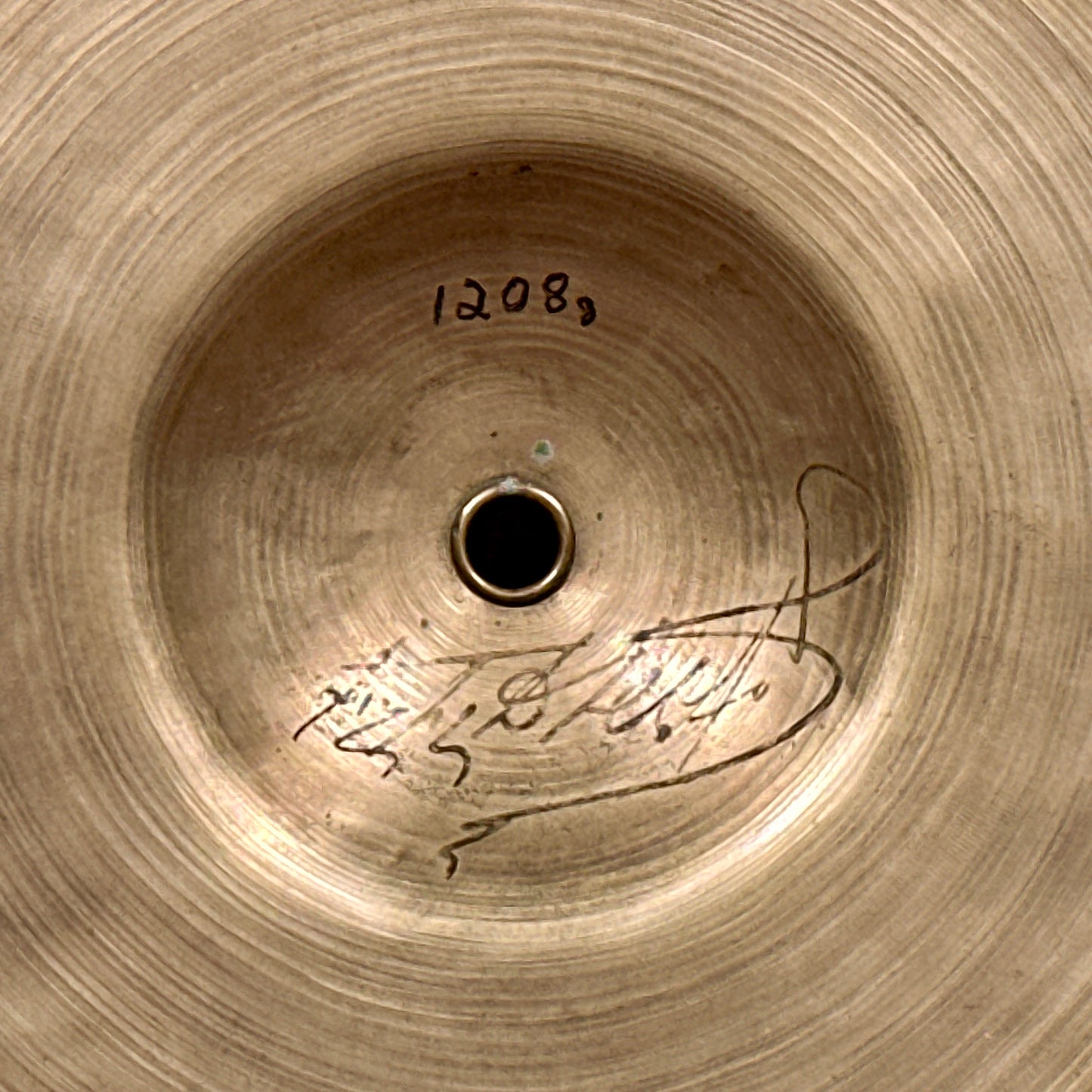 14" K. Zildjian Constantinople 1910s-1920s Trap Ride Cymbal 1208g *Video Demo*