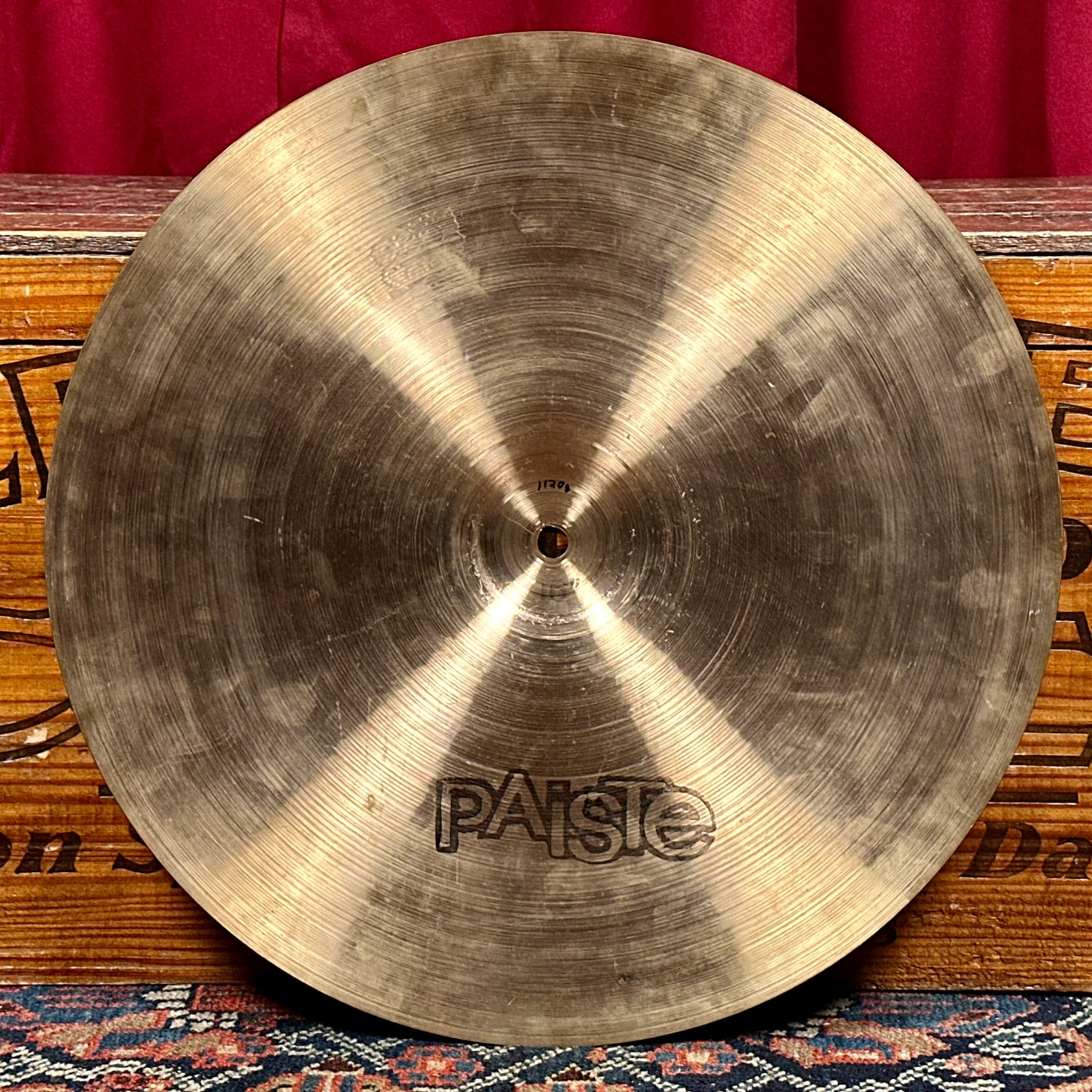 16” Paiste 1976 Black Label 2002 Crash Cymbal 1120g *Video Demo*