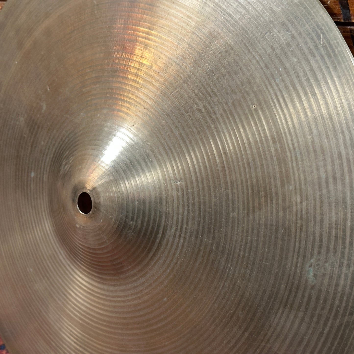 14" UFIP Vintage Hi-Hat Cymbal Pair 764g/794g Ajaha Made In Italy *Video Demo*