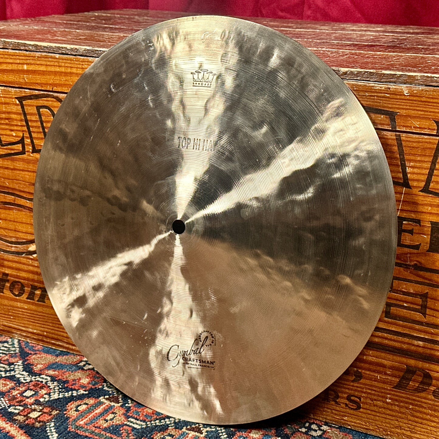 14" Cymbal Craftsman EAK Style Hi-Hat Cymbal Pair 1048g/1298g *Video Demo*