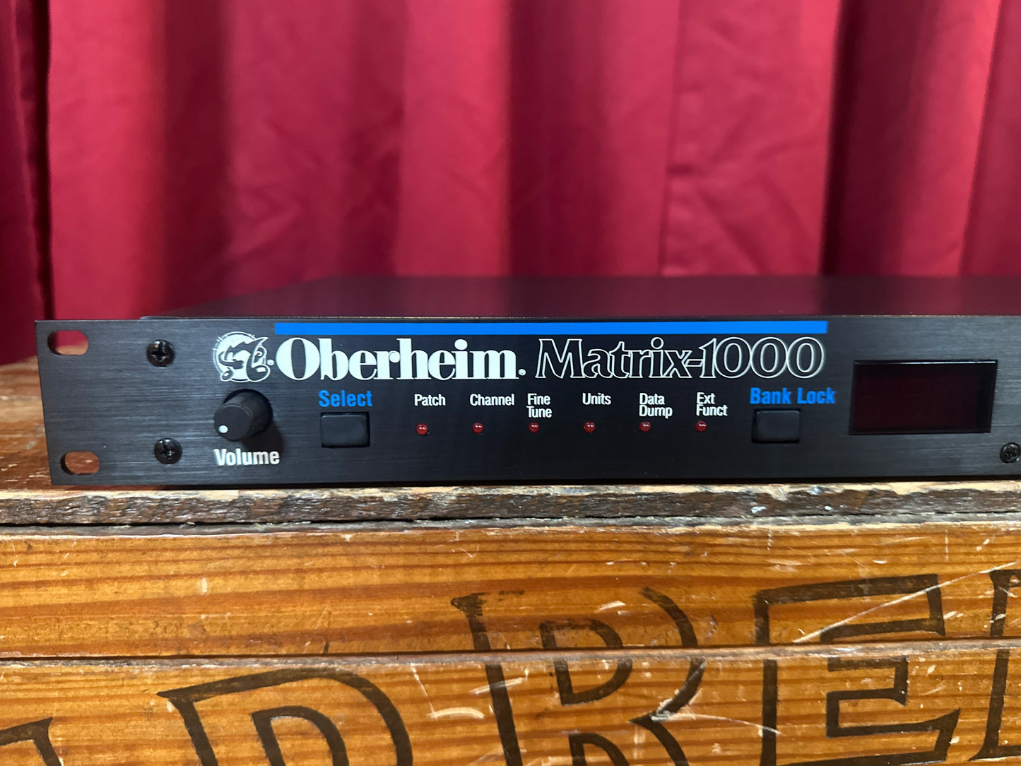Vintage Oberheim Matrix 1000 Rackmount Synthesizer