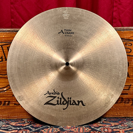 16" Zildjian A Thin Crash Cymbal 1068g *Video Demo*