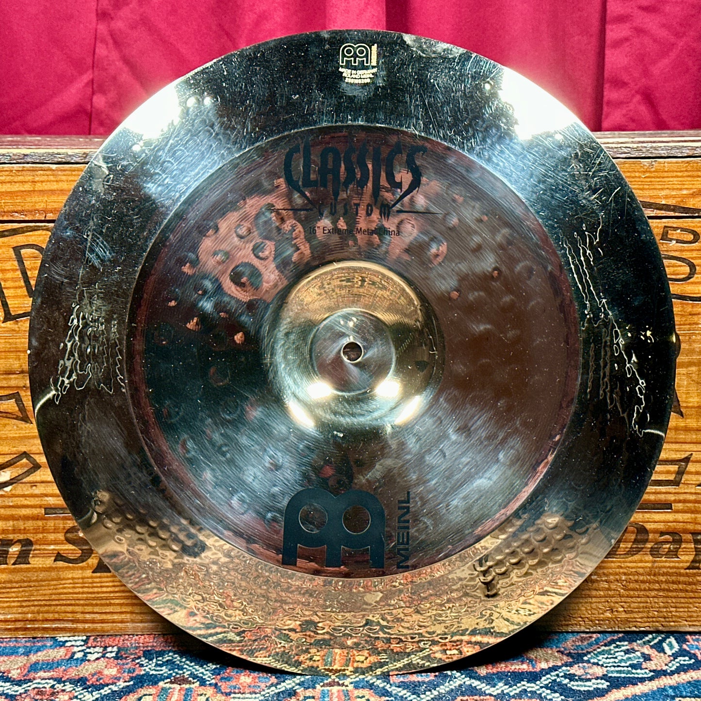 16" Meinl Classics Custom Extreme Metal China Cymbal - B-Stock *Video*