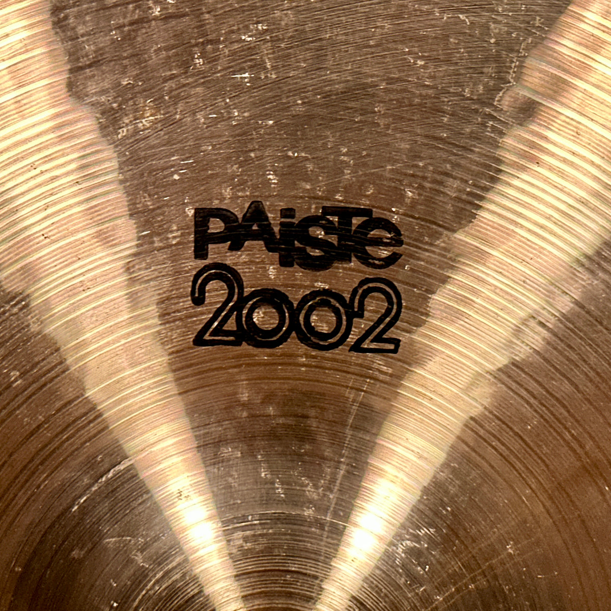 20" Paiste 2002 Special Edition Black Label Reissue Medium Ride Cymbal 2052g *Video*