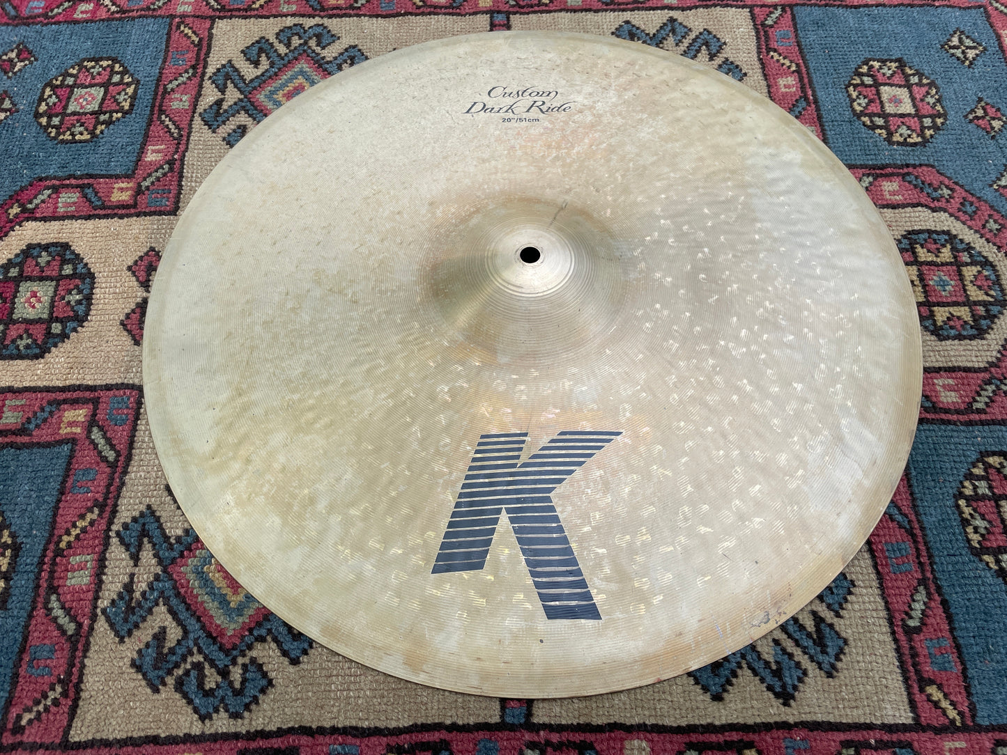 20" Zildjian K Custom Dark Ride Cymbal 2262g
