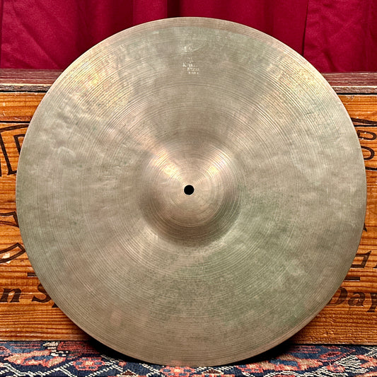 16" K. Zildjian Istanbul 1950s-1960s Intermediate Stamp Ride Cymbal 1528g *Video Demo*