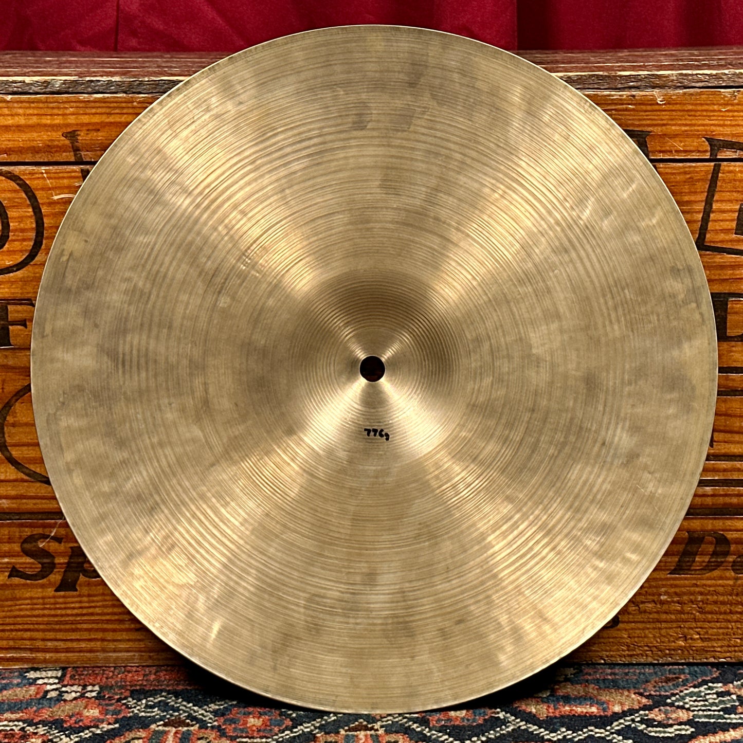 14" K Zildjian Istanbul 1960s-1970s New Stamp Hi-Hat Cymbal Pair 776g/804g *Video Demo*