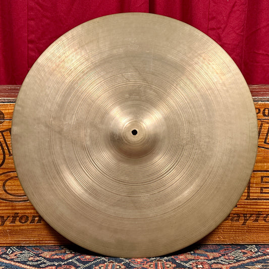 20" Zildjian A 1940s-1950s Trans Stamp Ride Cymbal 2100g