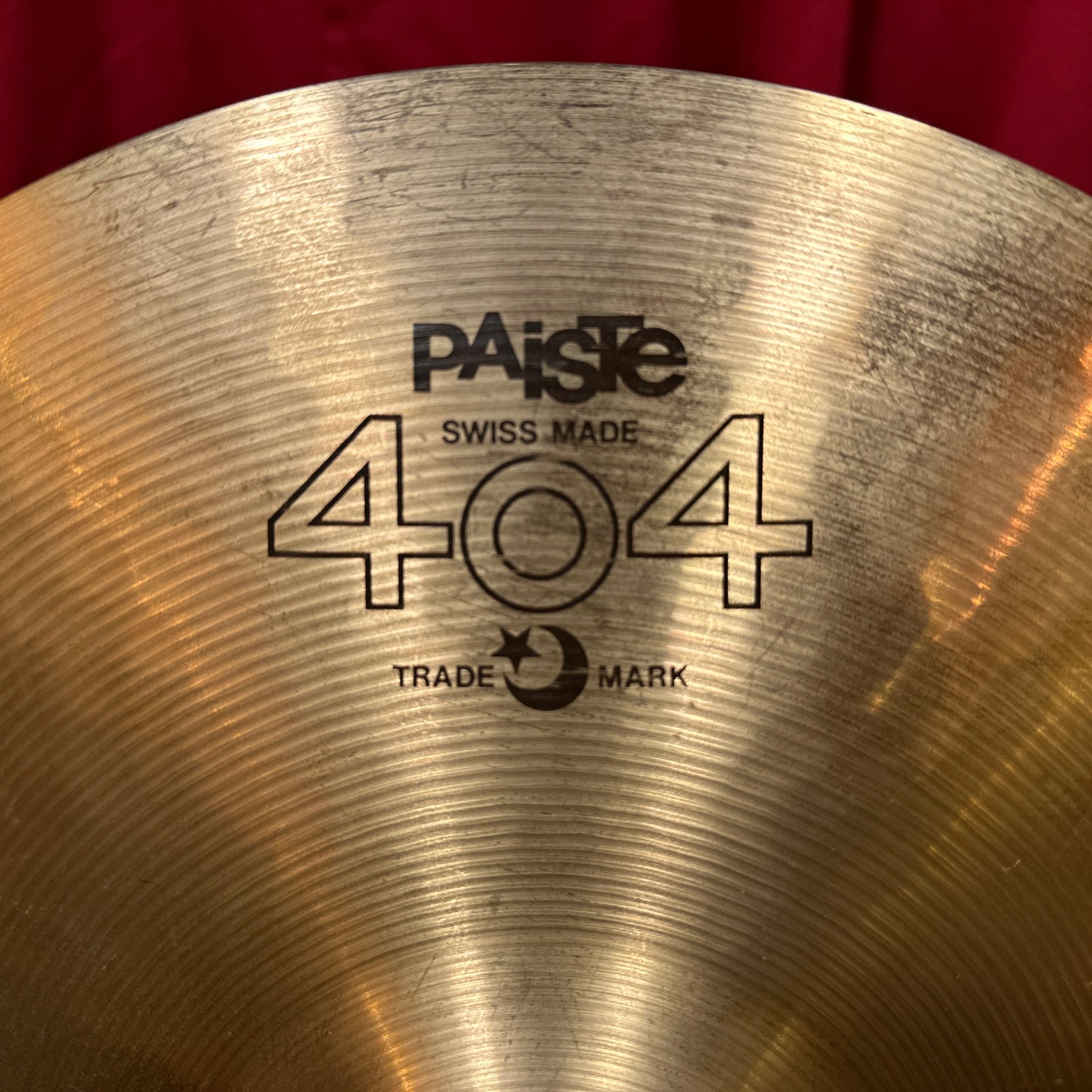 14" Paiste 404 1980s Heavy Hi-Hat Cymbal Pair 850g/988g *Video Demo*
