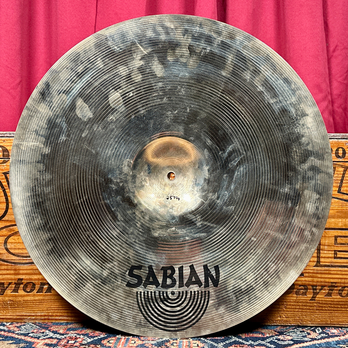 20" Sabian AA Medium Ride Cymbal 2570g *Video*