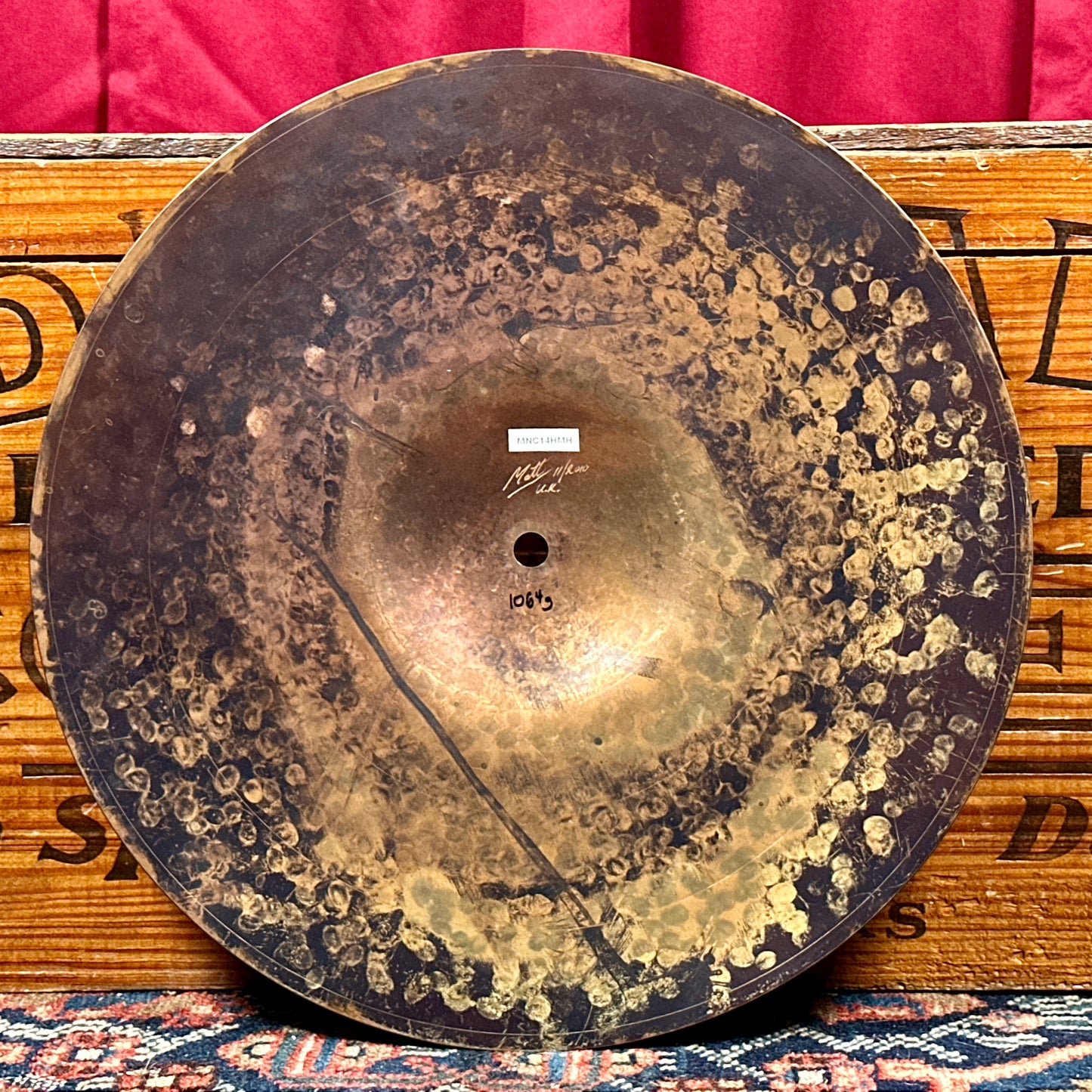 14" Matt Nolan Custom MNC14HMH Hi-Hat Cymbal Pair 1064g/1420g *Video*