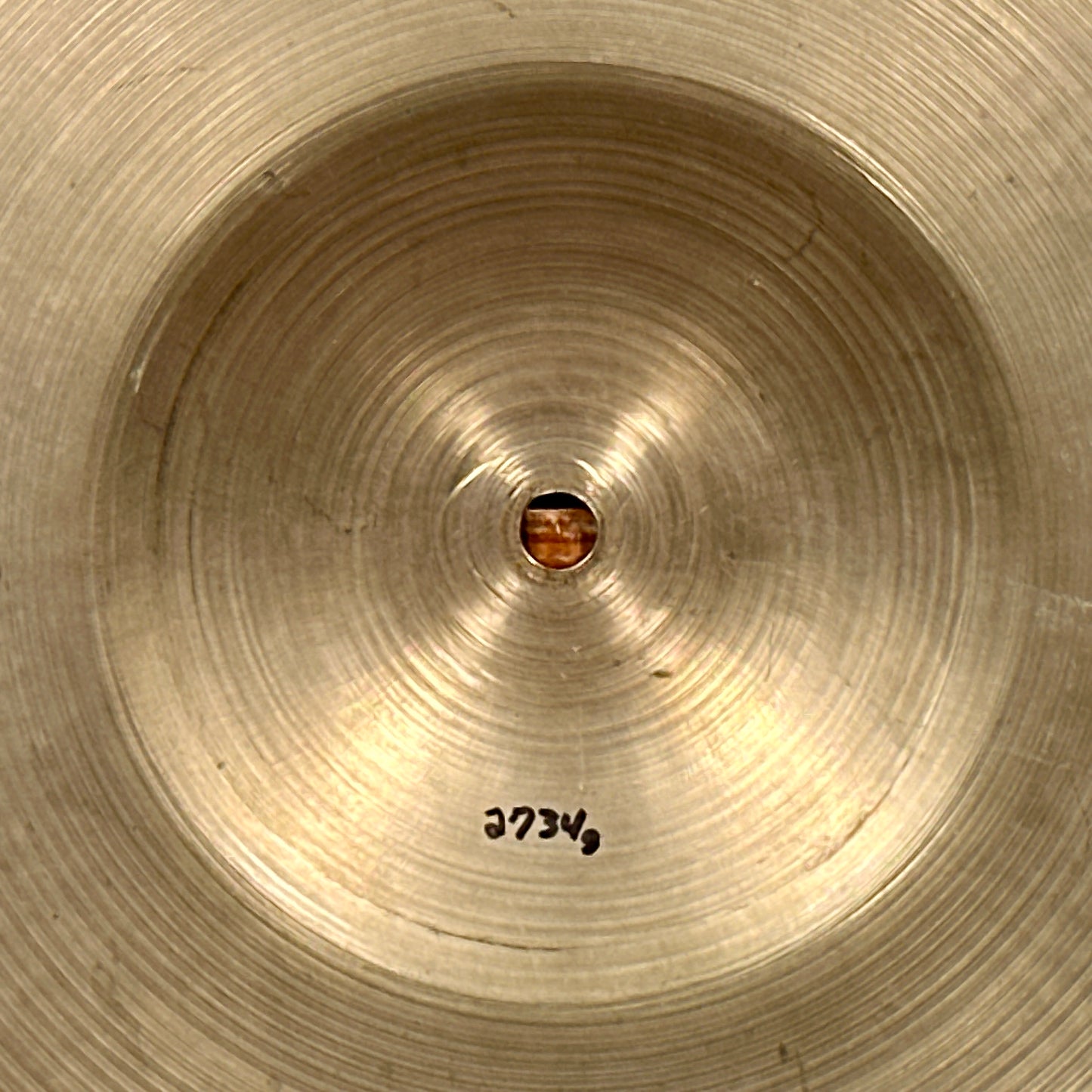 22" Zildjian A 1950s Large Stamp Ride Cymbal w/ Rivets 2734g *Video Demo*